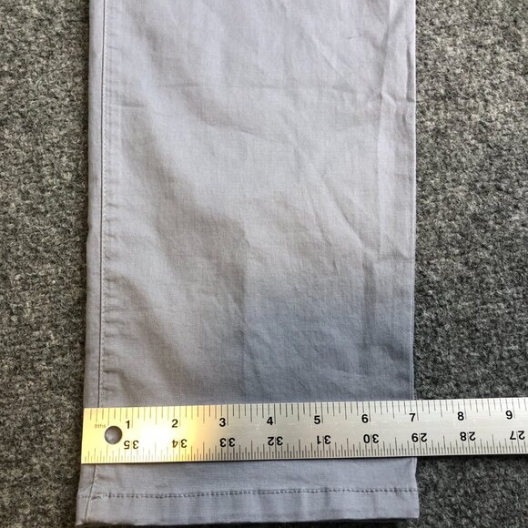 U-510 Under 5 10 Pants Mens 36x28 Gray Chino Flat Front Stretch Comfort Casual - Picture 9 of 12